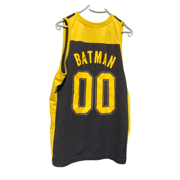 Batman DC Comics Mens Size L ? Basketball Jersey Tank Top Sleeveless Shirt #00 - Picture 3 of 3